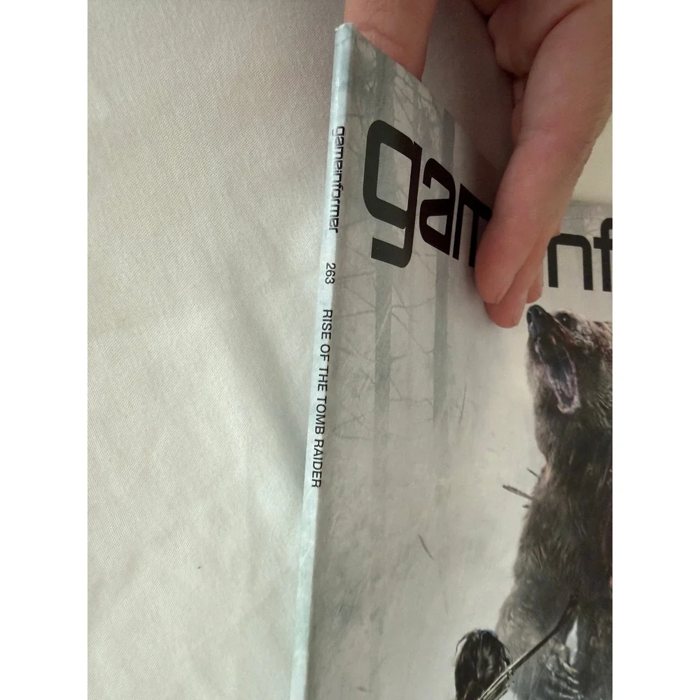 Game Informer Magazine Issue 263 March 2015 Rise of the Tomb Raider Lara Croft